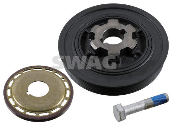 Belt Pulley, crankshaft - 62 93 6433 SWAG