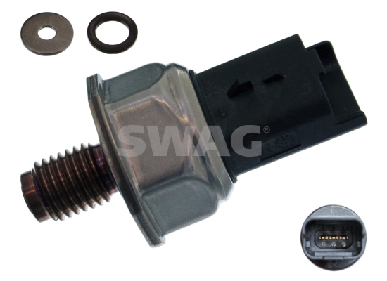 Sensor, fuel pressure - 62 94 5187 SWAG