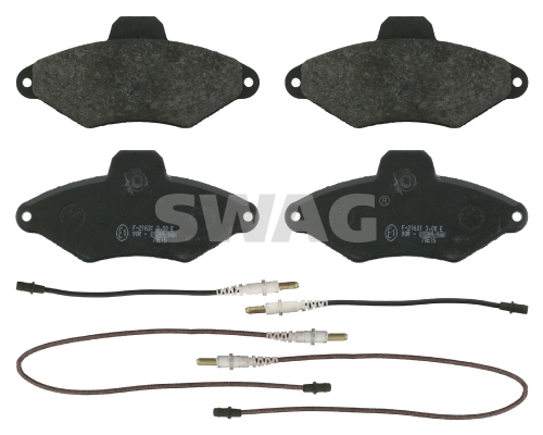 Brake Pad Set, disc brake - 64 91 6413 SWAG