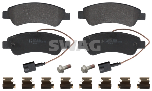 Brake Pad Set, disc brake - 64 91 6956 SWAG
