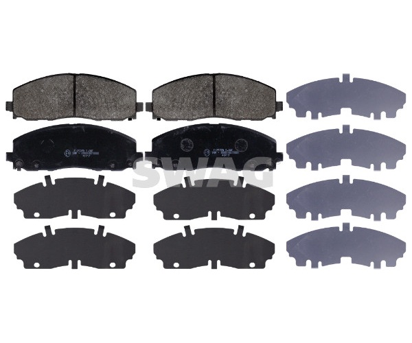 Brake Pad Set, disc brake - 70 11 6061 SWAG
