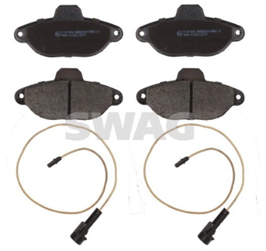 Brake Pad Set, disc brake - 70 91 6084 SWAG