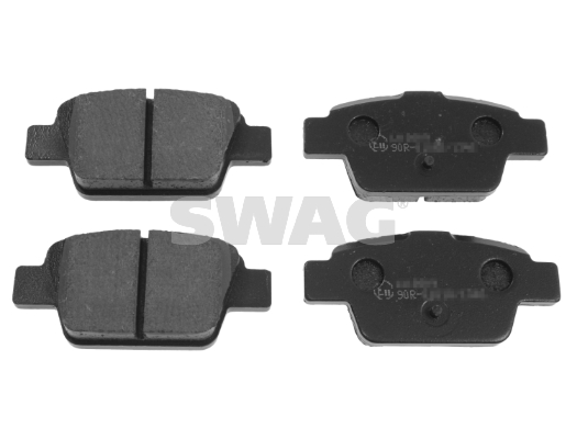 Brake Pad Set, disc brake - 70 91 6556 SWAG