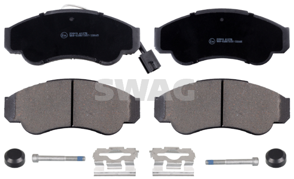 Brake Pad Set, disc brake - 70 91 6663 SWAG