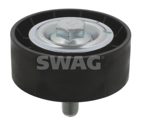 Deflection/Guide Pulley, V-ribbed belt - 70 93 6442 SWAG
