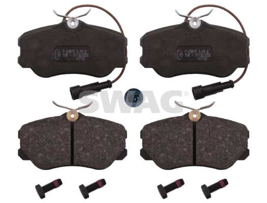 Kit pastiglie freno, Freno a disco - 74 11 6004 SWAG