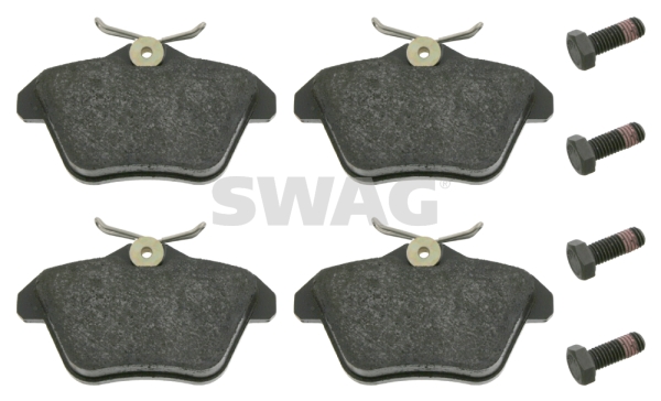 Brake Pad Set, disc brake - 74 91 6245 SWAG