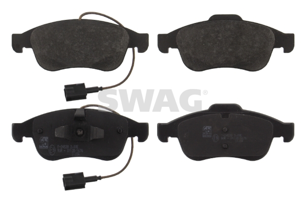 Brake Pad Set, disc brake - 74 91 6828 SWAG