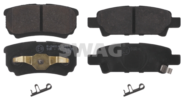 Brake Pad Set, disc brake - 80 91 6774 SWAG