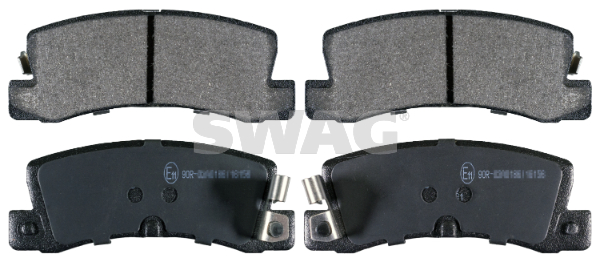 Brake Pad Set, disc brake - 81 91 6580 SWAG