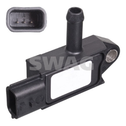 Sensor, exhaust pressure - 82 10 0854 SWAG