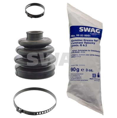 Bellow Set, drive shaft - 82 91 7084 SWAG