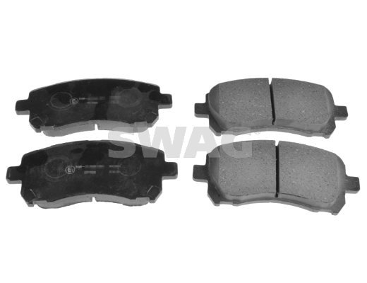 Brake Pad Set, disc brake - 87 91 6660 SWAG
