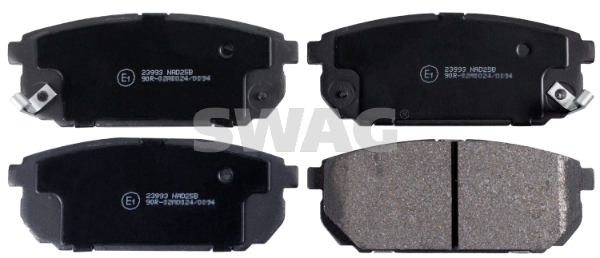 Brake Pad Set, disc brake - 91 91 6524 SWAG
