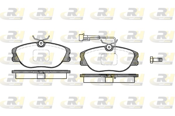 Brake Pad Set, disc brake - 2305.31 ROADHOUSE