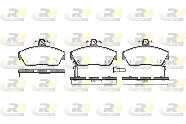 Brake Pad Set, disc brake - 2330.02 ROADHOUSE