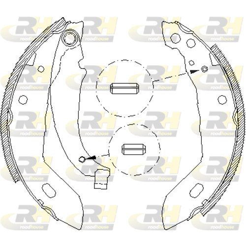 Brake Shoe - 4083.00 ROADHOUSE