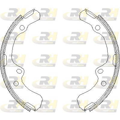 Ganascia freno - 4391.00 ROADHOUSE