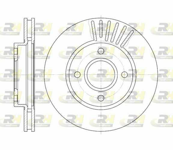 Brake Disc - 6211.10 ROADHOUSE
