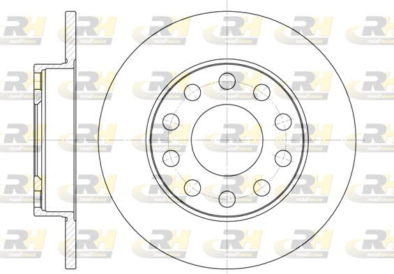 Brake Disc - 6753.00 ROADHOUSE