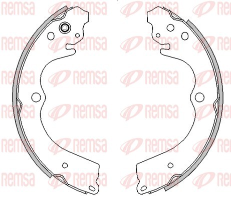 Ganascia freno - 4545.00 REMSA