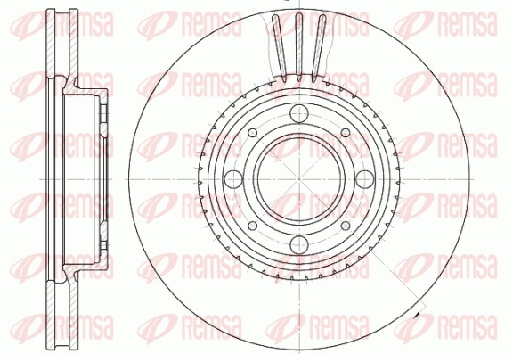Brake Disc - 6303.10 REMSA