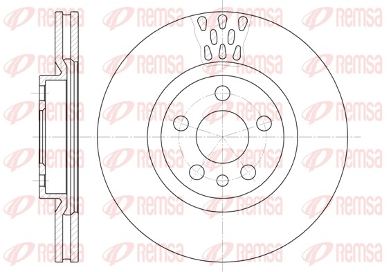Brake Disc - 6305.11 REMSA