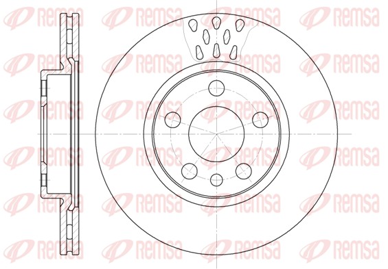 Brake Disc - 6442.11 REMSA