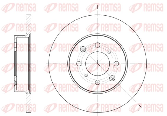 Discofreno - 6451.00 REMSA