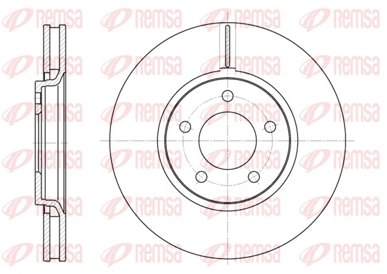 Brake Disc - 6602.10 REMSA