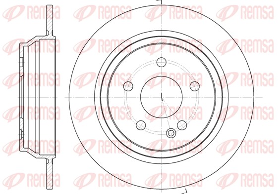 Brake Disc - 6678.00 REMSA