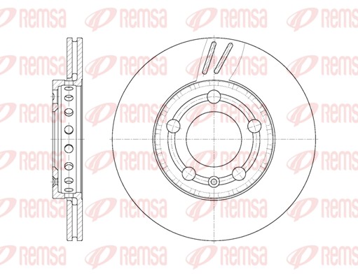 Brake Disc - 6709.10 REMSA