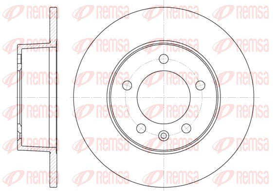 Brake Disc - 6735.00 REMSA