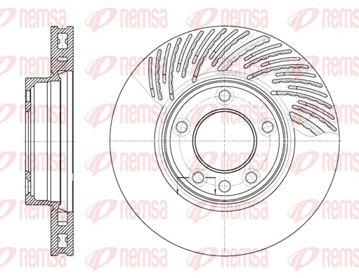 Brake Disc - 6773.11 REMSA