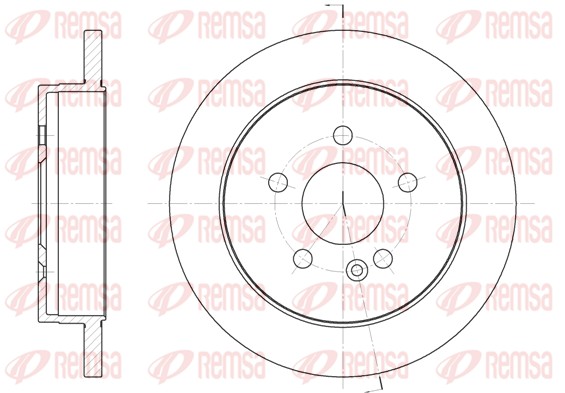Brake Disc - 6799.00 REMSA
