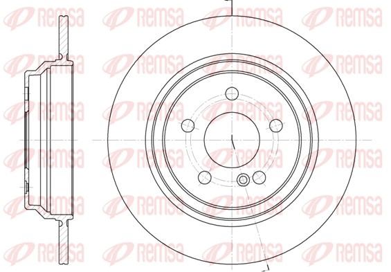 Brake Disc - 6864.00 REMSA