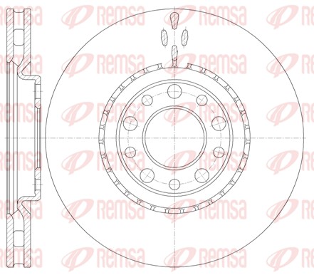 Brake Disc - 6964.10 REMSA