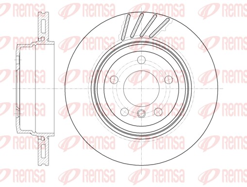 Brake Disc - 6979.10 REMSA