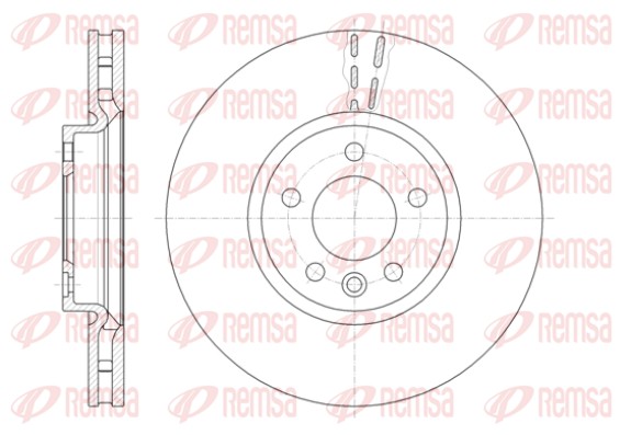 Brake Disc - 61420.10 REMSA