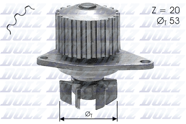 Water Pump - C110 DOLZ
