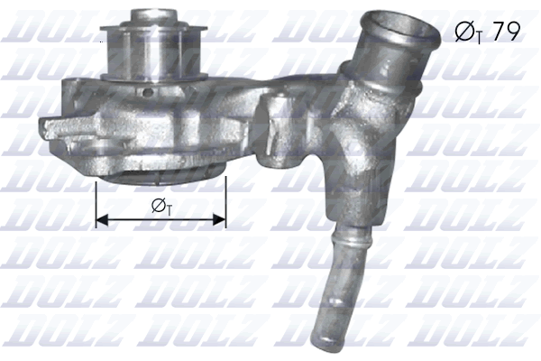Water Pump - F166 DOLZ