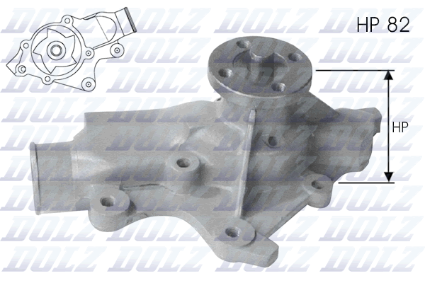 Water Pump - J201 DOLZ