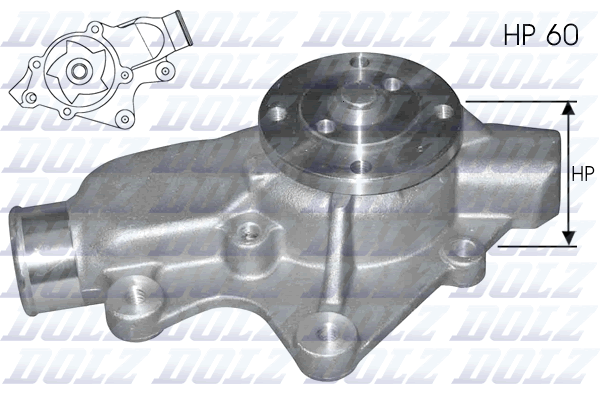 Water Pump - J202 DOLZ