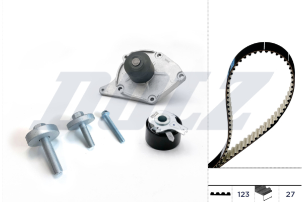 Water Pump & Timing Belt Set - KD004 DOLZ