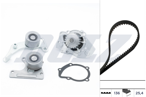 Water Pump & Timing Belt Set - KD011 DOLZ
