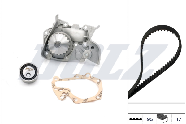 Water Pump & Timing Belt Set - KD017 DOLZ