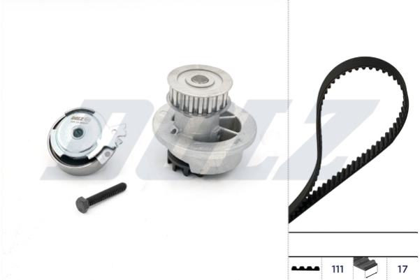 Water Pump & Timing Belt Set - KD021 DOLZ