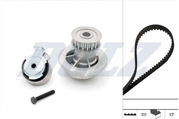 Water Pump & Timing Belt Set - KD025 DOLZ