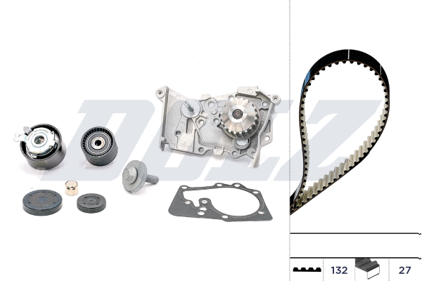 Water Pump & Timing Belt Set - KD046 DOLZ