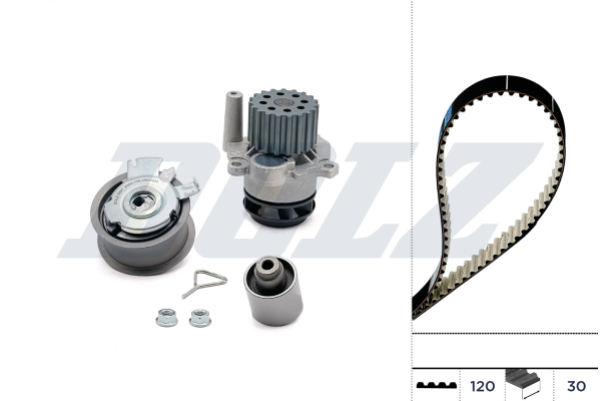 Water Pump & Timing Belt Set - KD054 DOLZ